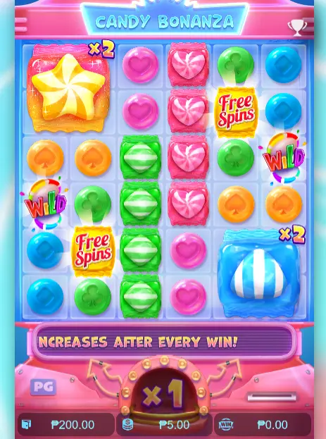 candy bonanza gameplay